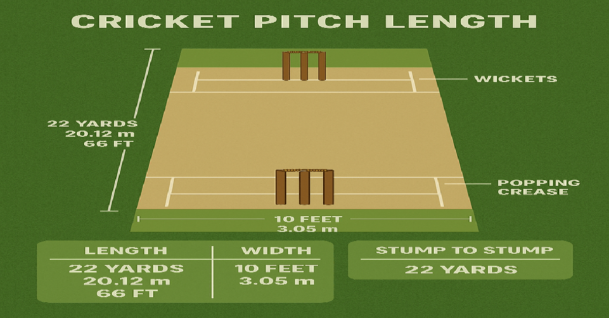 Cricket Pitch Length